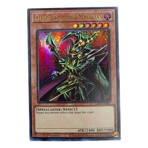 Yugioh Chaos Command Magician 1st Edition Ultra Rare
